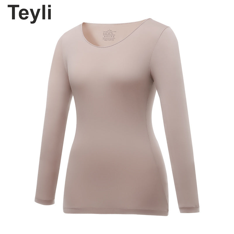 Teyli - Livrare Gratuită,Set de 3 Lenjerie Termică toamnă-iarnă,Conține acid Hialuronic Pentru înfrumusețarea pielii,Lenjerie Termică Extrem de Elastică, Ușoară, Stiințifică și Tehnică