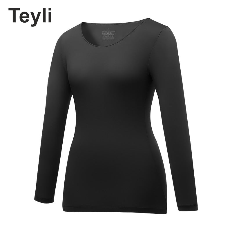 Teyli - Livrare Gratuită,Set de 3 Lenjerie Termică toamnă-iarnă,Conține acid Hialuronic Pentru înfrumusețarea pielii,Lenjerie Termică Extrem de Elastică, Ușoară, Stiințifică și Tehnică