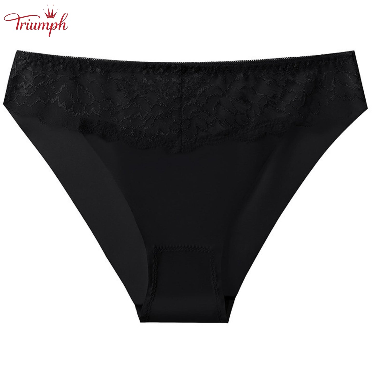 Triumph - Transport Gratuit,Pachet de 4 Chiloți Din Dantelă,Mătase și Bumbac,4 Culori,40-85KG și Peste