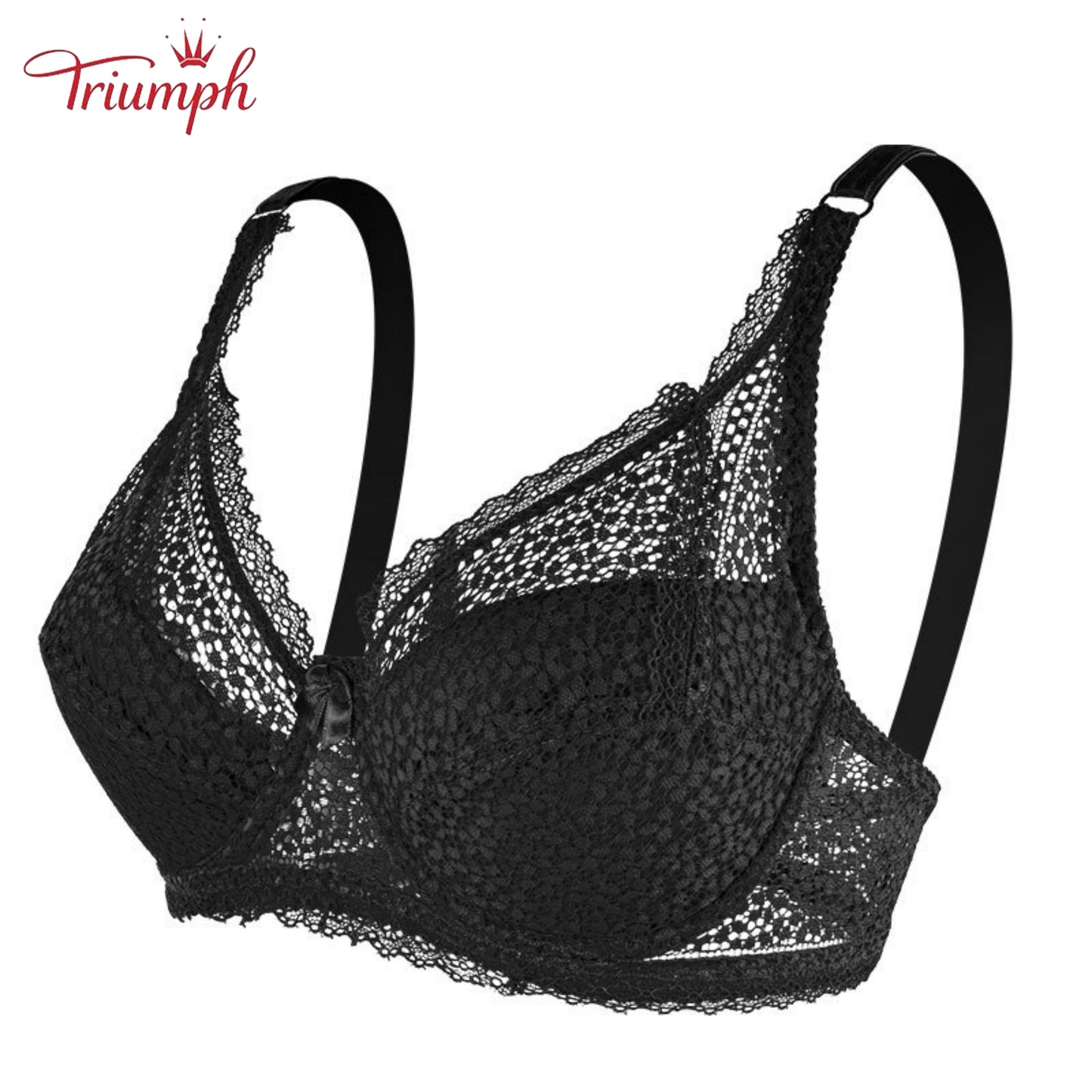 Triumph - Pachet de 3 Sutiene Push-Up Din Dantela Sexy,Ușoară. Confortabil. Respirabil