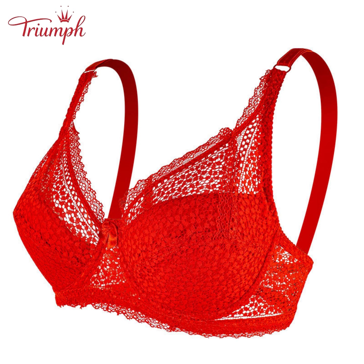 Triumph - Pachet de 3 Sutiene Push-Up Din Dantela Sexy,Ușoară. Confortabil. Respirabil