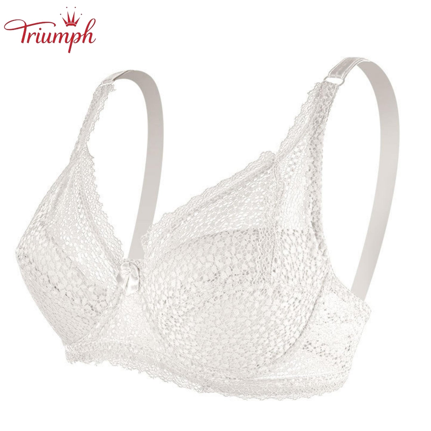 Triumph - Pachet de 3 Sutiene Push-Up Din Dantela Sexy,Ușoară. Confortabil. Respirabil