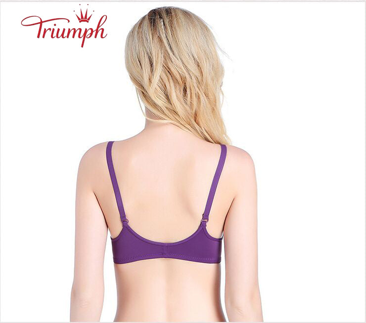Triumph-Livrare Gratuită,Sutien pachet de 3,Sutien cu nasturi în față,Fara Sutien de Sarma,Sexy, Confortabil,Fără armistiţiu,Push Up