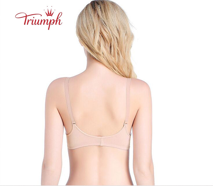 Triumph-Livrare Gratuită,Sutien pachet de 3,Sutien cu nasturi în față,Fara Sutien de Sarma,Sexy, Confortabil,Fără armistiţiu,Push Up