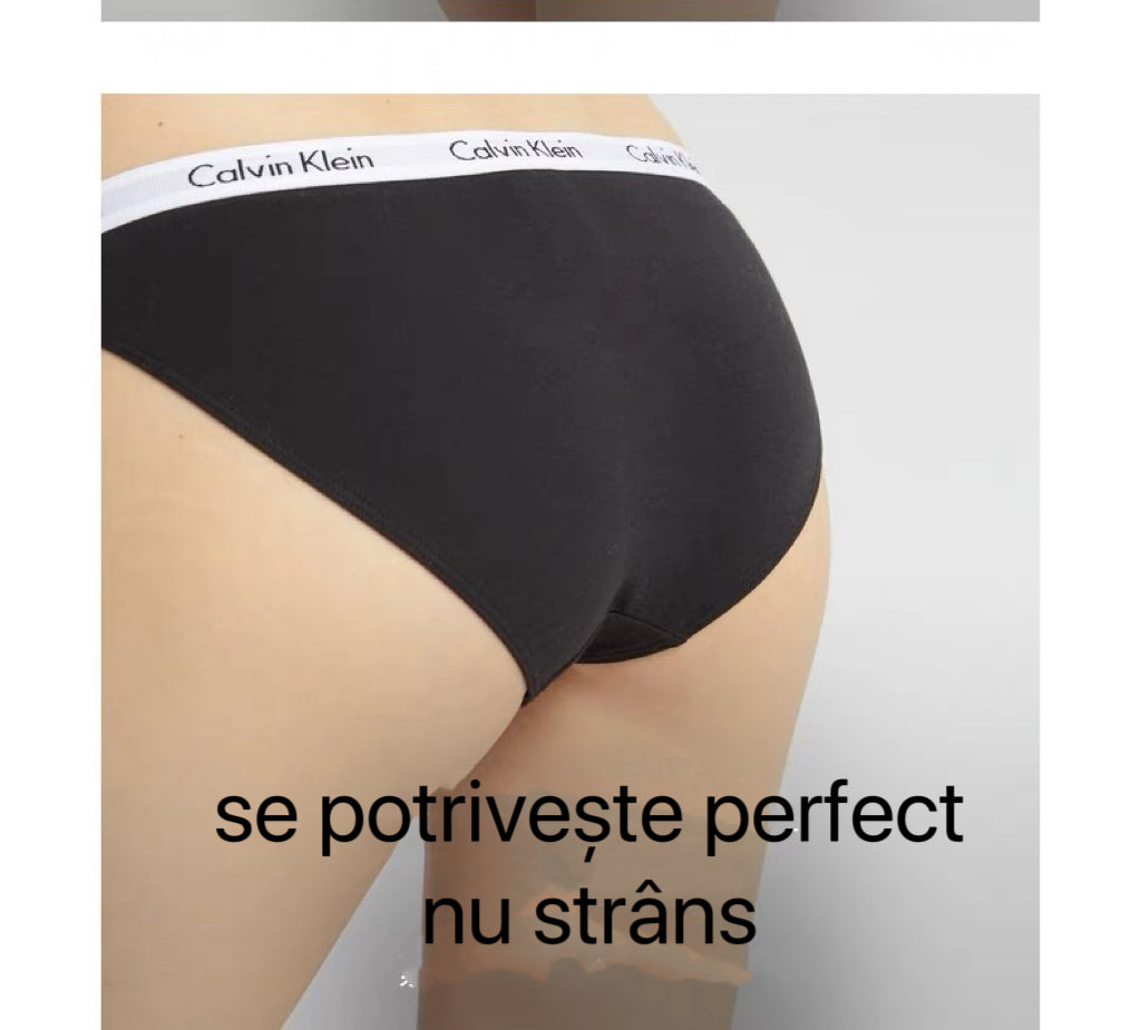 “Calvin Klein” Livrare Gratuită,Sexy Set de lenjerie intimă，Sutien și chiloți din bumbac moale，Potrivit pentru sânii mari și mici，Potrivit pentru toate anotimpurile