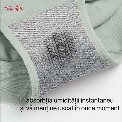 Triumph - Livrare Gratuită,Pachet de 5 articole de modelare pentru femei, lenjerie termică de damă,model pentru corp pentru controlul burticii, sub rochie, lenjerie de corp din grafen cu talie mijlocie extra fermă, chiloți sexy