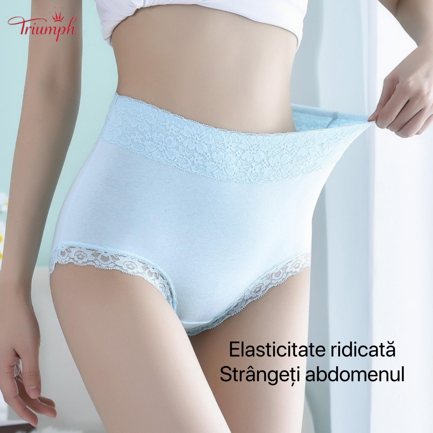 Triumph - Set Chiloti din Dantela 4 Piese，Livrare Gratuită，Potrivit Pentru 40-90 kg