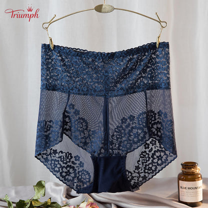 Triumph - Pachet de 4 Chiloți Sexy din Dantelă，Dantela Populara，Calitate înaltă，Transport Gratuit，Potrivit Pentru 40-120KG