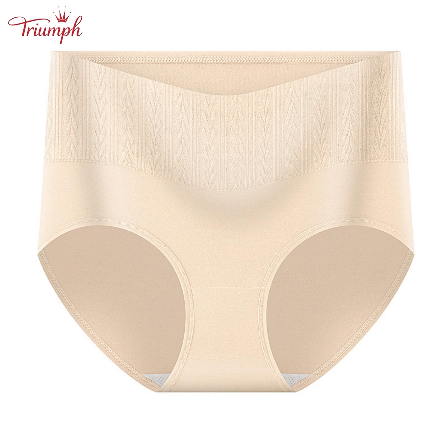 Triumph - Set 4 Chiloți Din Bumbac, Control Burtica, Culori Asortate, Transport Gratuit