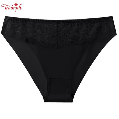 Triumph - Transport Gratuit，Pachet de 4 Chiloți Din Dantelă，Mătase și Bumbac，4 Culori，40-85KG și Peste