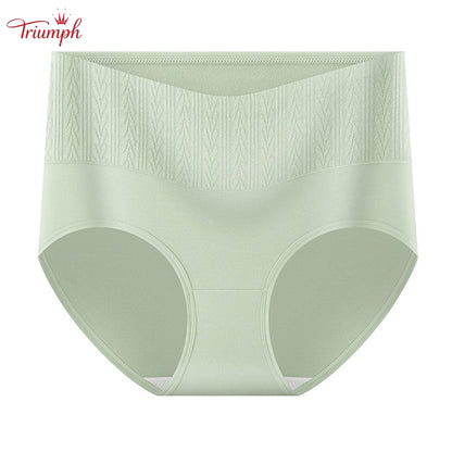 Triumph - Set 4 Chiloți Din Bumbac, Control Burtica, Culori Asortate, Transport Gratuit