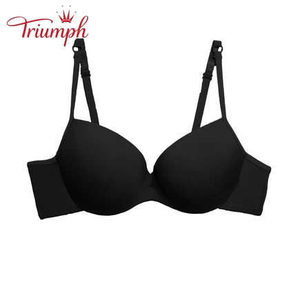 Triumph - Livrare Gratuită,Sutien buretat dama，pachet de 3 Sutien Push-up, respirabil, ușor