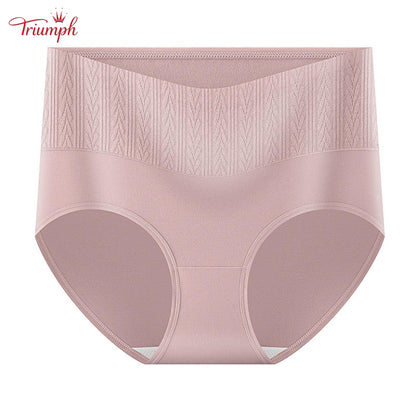 Triumph - Set 4 Chiloți Din Bumbac, Control Burtica, Culori Asortate, Transport Gratuit