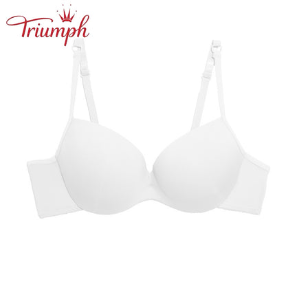 Triumph - Livrare Gratuită,Sutien buretat dama，pachet de 3 Sutien Push-up, respirabil, ușor