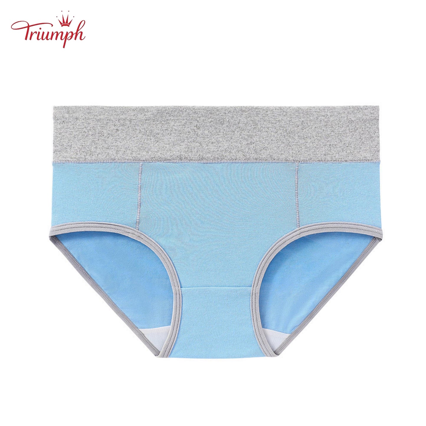 Triumph - Set Lenjerie de Dama 4 Piese，Banda de Chiloți Foarte Elastică , Potrivit Pentru 40-110 KG
