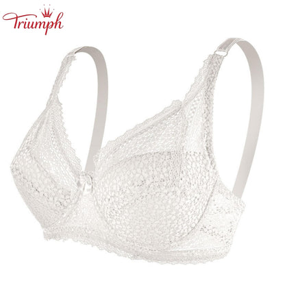 Triumph - Pachet de 3 Sutiene Push-Up Din Dantela Sexy，Ușoară. Confortabil. Respirabil