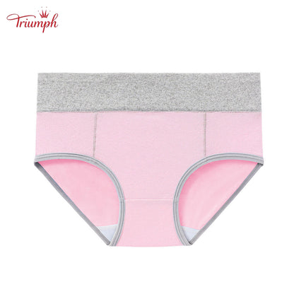 Triumph - Set Lenjerie de Dama 4 Piese，Banda de Chiloți Foarte Elastică , Potrivit Pentru 40-110 KG