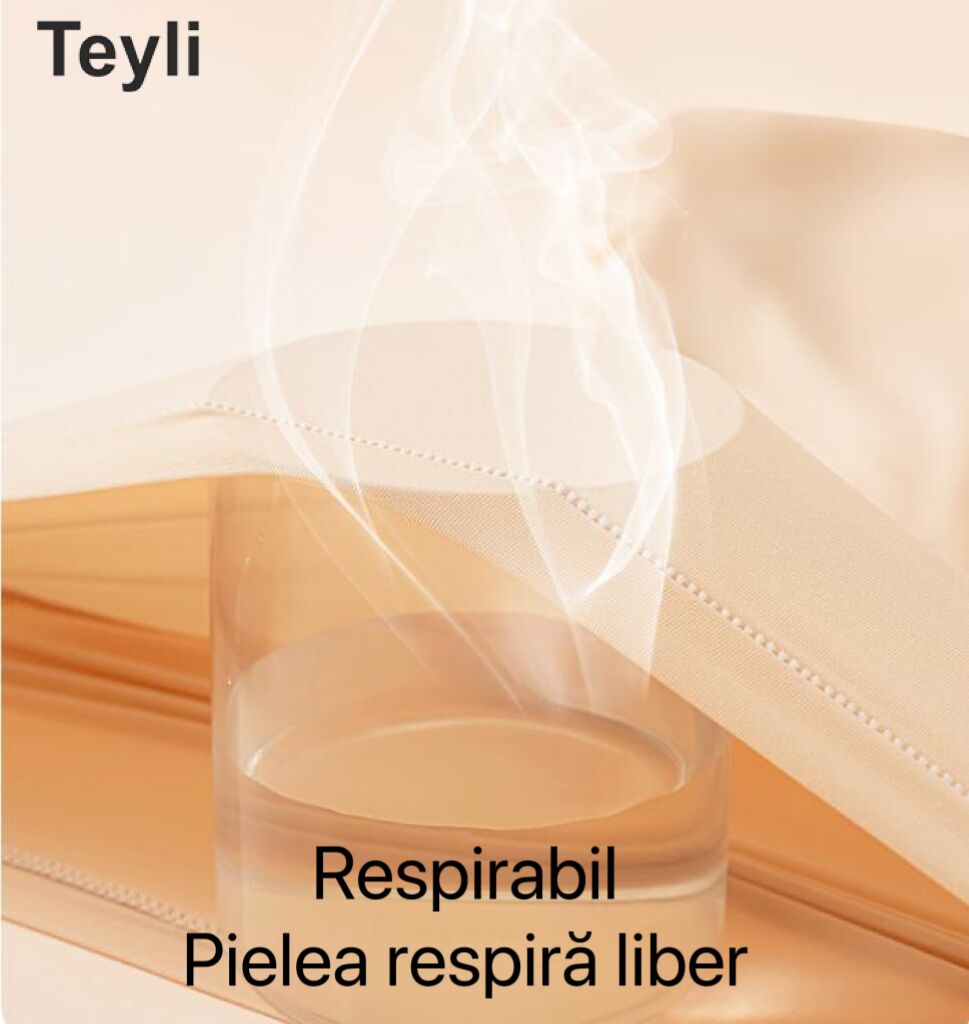 Teyli - Livrare Gratuită,Set de 3 Lenjerie Termică toamnă-iarnă，Conține acid Hialuronic Pentru înfrumusețarea pielii，Lenjerie Termică Extrem de Elastică, Ușoară, Stiințifică și Tehnică