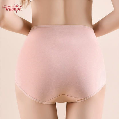 Triumph - Set 4 Chiloți Din Bumbac, Control Burtica, Culori Asortate, Transport Gratuit