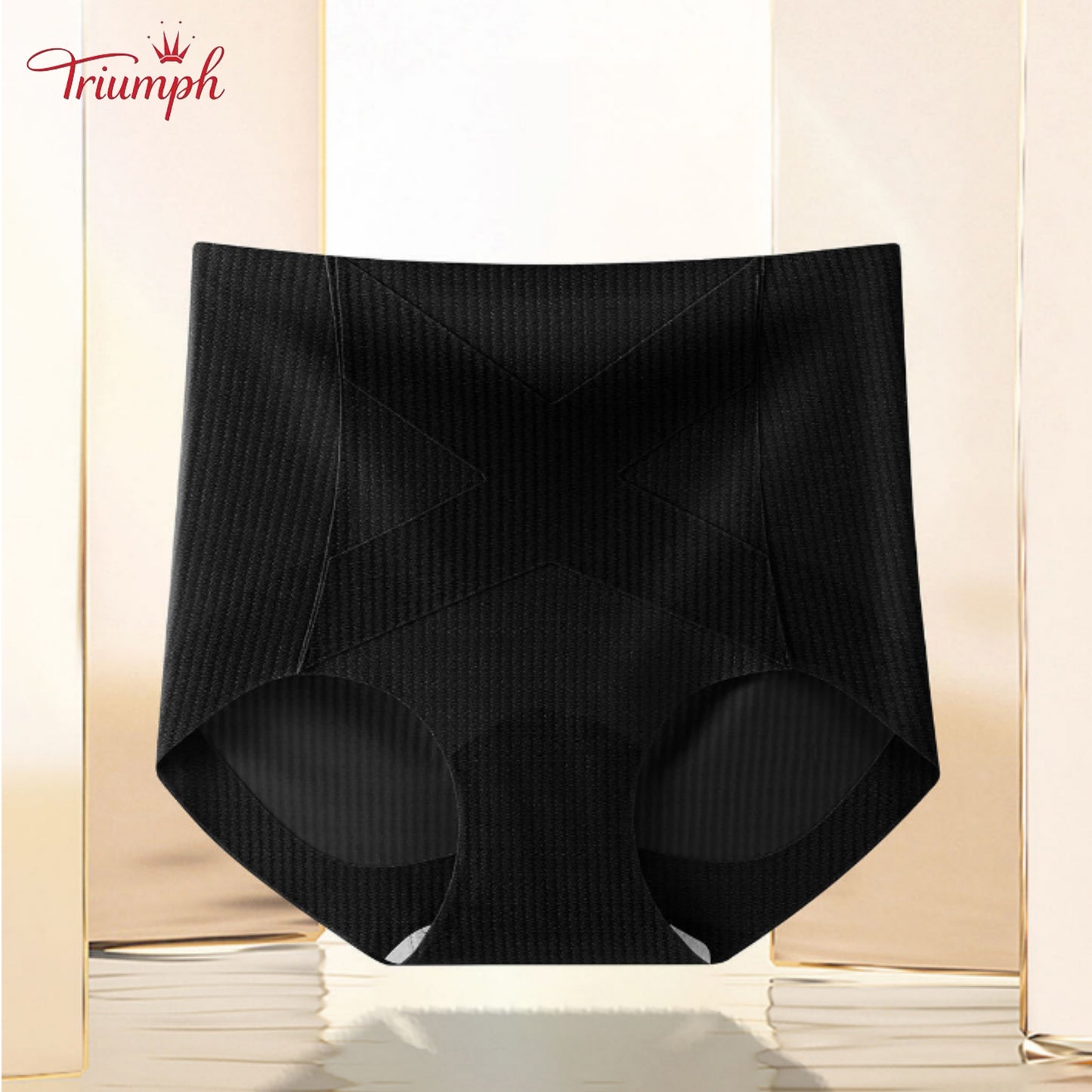 Triumph - Set 4 Chiloți Din Bumbac, Control Burtica, Culori Asortate, Transport Gratuit