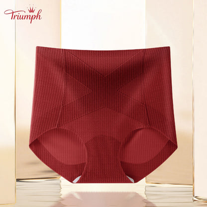 Triumph - Set 4 Chiloți Din Bumbac, Control Burtica, Culori Asortate, Transport Gratuit