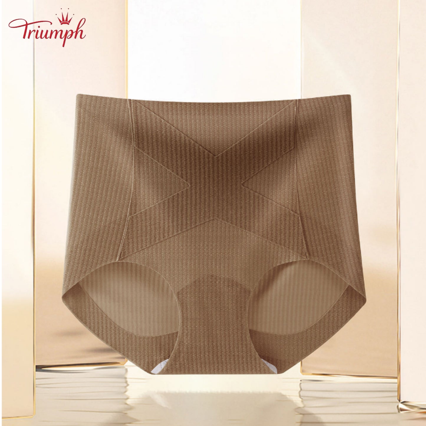 Triumph - Set 4 Chiloți Din Bumbac, Control Burtica, Culori Asortate, Transport Gratuit